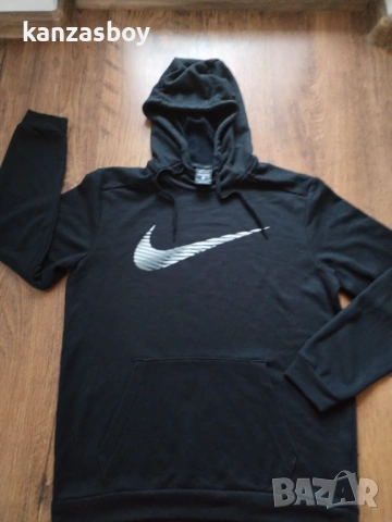 Nike Men's Dry Hoodie Pullover Swoosh - страхотно мъжко горнище М, снимка 5 - Спортни дрехи, екипи - 53610149