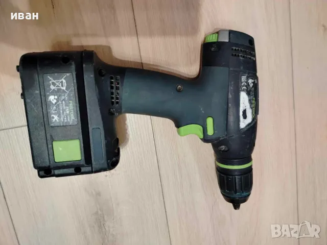 Акумулаторен винтовърт FESTOOL T15+3, снимка 4 - Винтоверти - 47012656