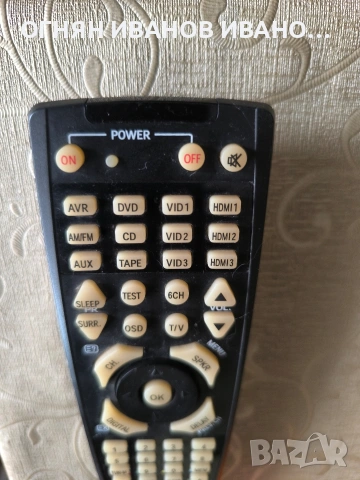 Harman/kardon AVR 155 оригинално дистанционно , снимка 2 - Ресийвъри, усилватели, смесителни пултове - 53925735