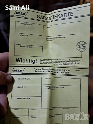 Продавам преносимо мини радио elta Germany