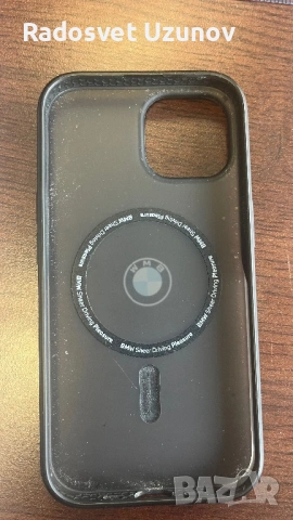 Оригинален кейс на BMW за iPhone 12, 13, 14, снимка 2 - Калъфи, кейсове - 53634437
