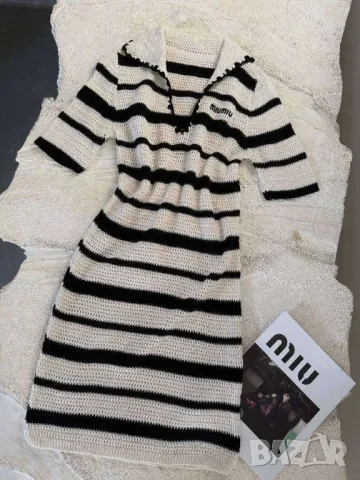 туника / рокля плетиво miu miu , снимка 3 - Рокли - 50425408