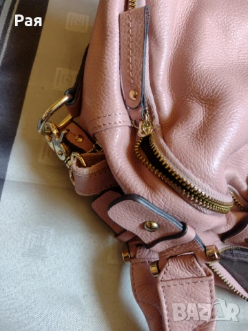 Кожена дамска чанта, снимка 9 - Чанти - 50665222