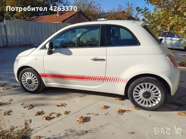 FIAT 500 1.2 бензин, снимка 4 - Автомобили и джипове - 47984612