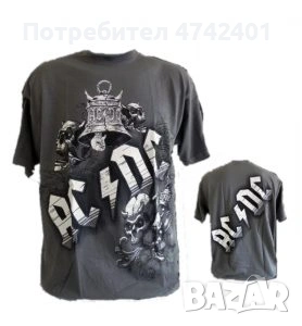 Рок метъл тениски AC DC, снимка 7 - Тениски - 53535203