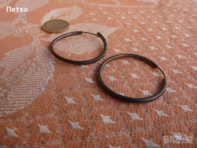 Автентични възрожденски сребърни  обеци, снимка 3 - Антикварни и старинни предмети - 53129769