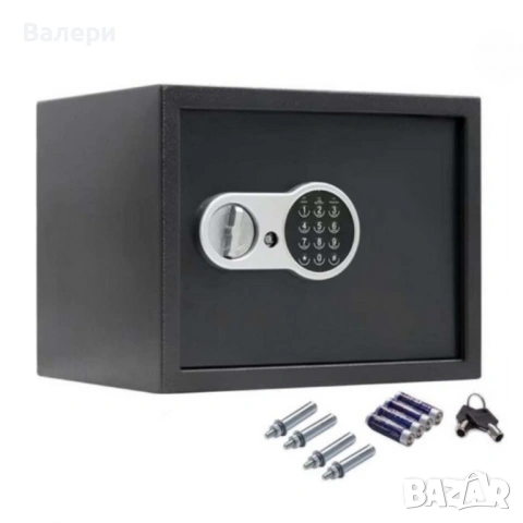 Сейф за ценности Cheffinger с цифрово заключване, снимка 6 - Други стоки за дома - 53198321