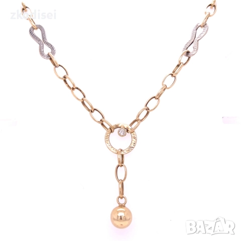 Златнo колие 8,31гр. 49,5см. 14кр. проба:585 модел:34306-1