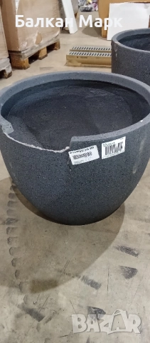 Големи декоративни саксии – внос от Германия (композит stone/fiberstone) 