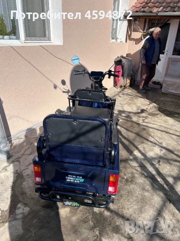 Двойна тротинетка, снимка 2 - Мотоциклети и мототехника - 53643229