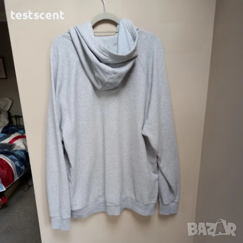 Under Armour сиво худи – 2XL – голямо лого – джоб тип “pouch” сиво за мъже мъжко суичър, снимка 5 - Суичъри - 53001783