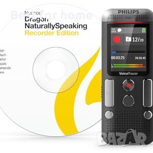 Диктофон ново поколение Philips Voice Tracer DVT2710+ Dragon софтуер , снимка 9 - MP3 и MP4 плеъри - 46645867