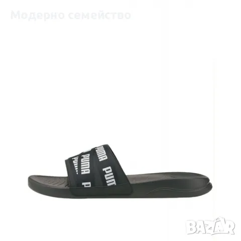 Джапанки PUMA Popcat 20 Signature Slides Black, снимка 4 - Джапанки - 46997483