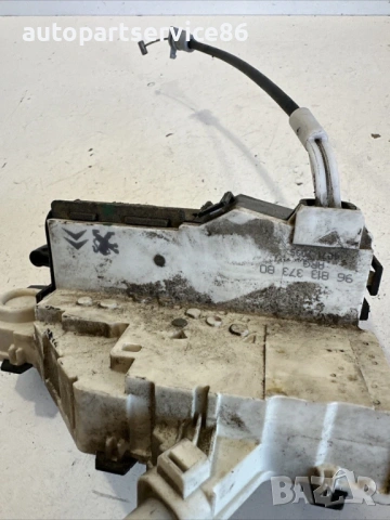 Заден ляв механизъм за заключване за Peugeot 407 2.2 HDI (2007) 9681337380, снимка 3 - Части - 53733171