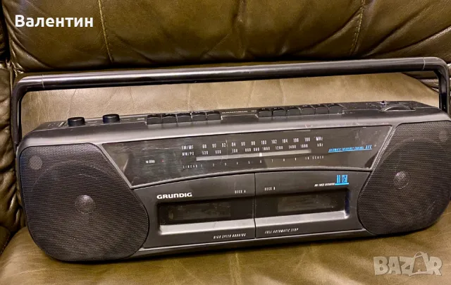 Радиокасетофон GRUNDIG RR 1250 - перфектен !, снимка 1 - Радиокасетофони, транзистори - 47981951