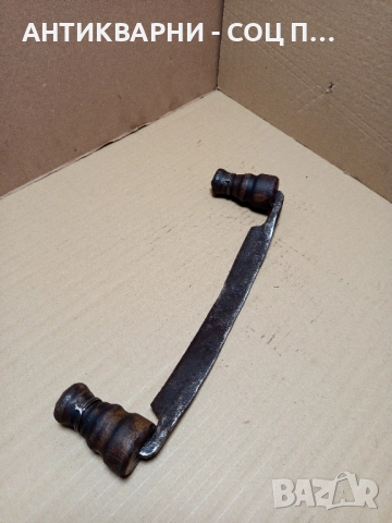 Стар Ръчно Кован Дърводелски Рукан., снимка 2 - Антикварни и старинни предмети - 51556528