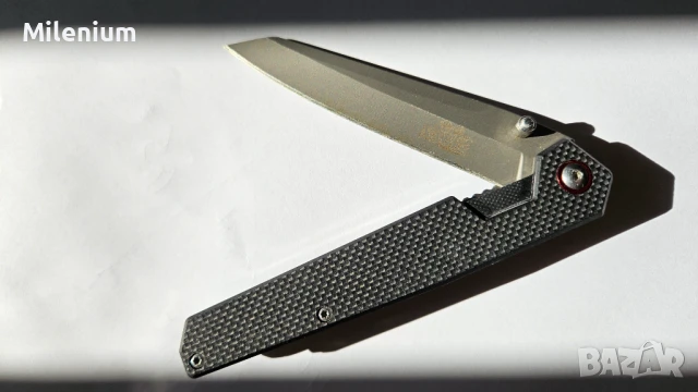 Полуавтоматичен сгъваем нож, снимка 7 - Ножове - 51138203