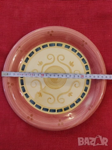 Порцеланова чиния Morocco. , снимка 5 - Чинии - 50868898