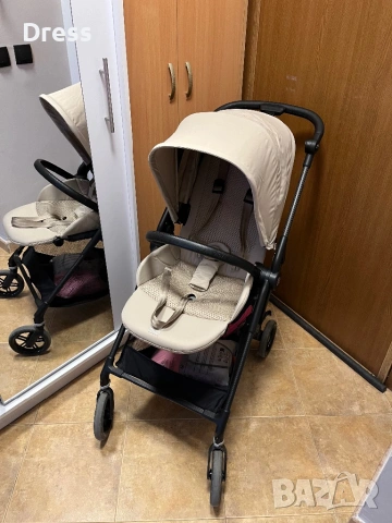 Cybex Melio Carbon 2025г /almond beige, снимка 5 - Детски колички - 53258070