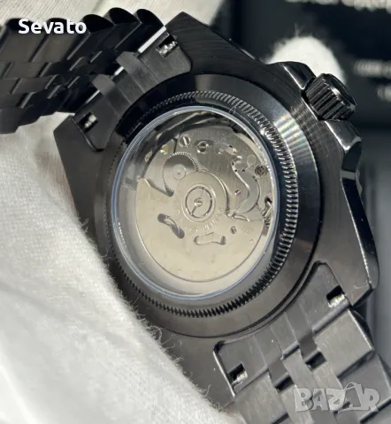 Часовник Seiko Batman GMT mod, снимка 4 - Мъжки - 48313060