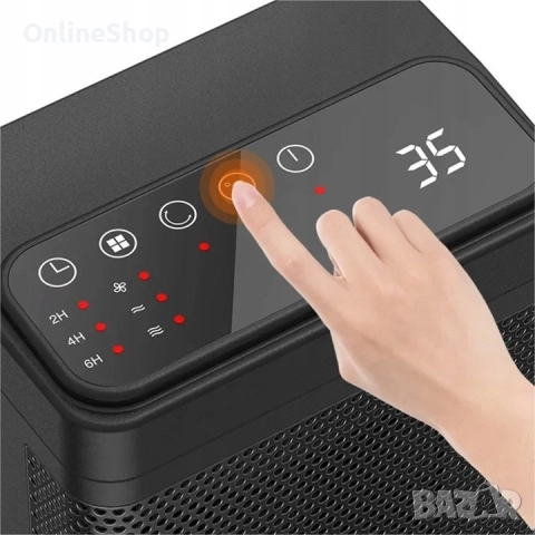 Вентилаторна печка HotVex Ceramic, 1500W, компактна, снимка 4 - Отоплителни печки - 52055245