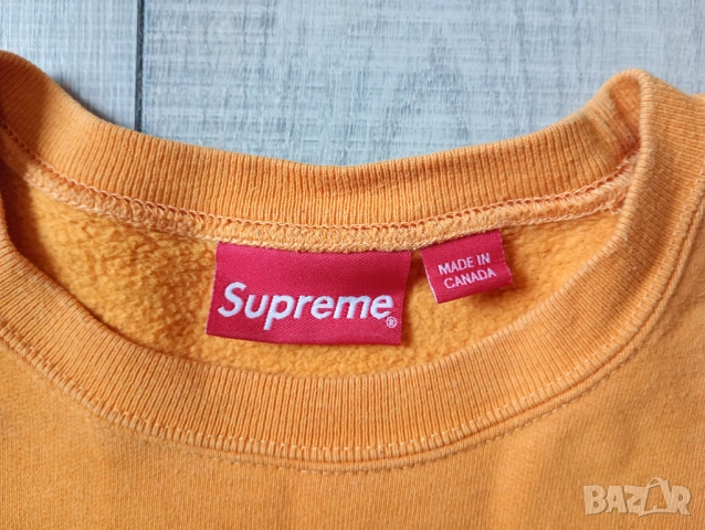 Supreme мъжка блуза с дълъг ръкав размер M,L, снимка 4 - Блузи - 53872175