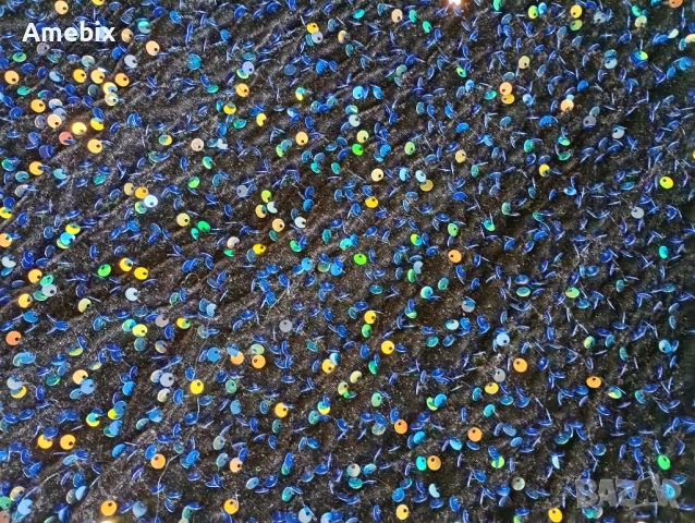 Парти елегантна рокля за дете 10-11г плюш и пайети , снимка 2 - Детски рокли и поли - 52127056