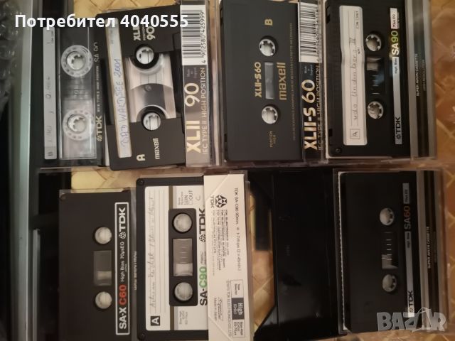 Аудио касети (аудиокасети)  ХРОМ - TDK и MAXELL, снимка 1 - Аудио касети - 46277510