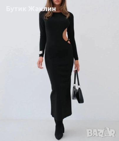 Дамска рокля плетиво 