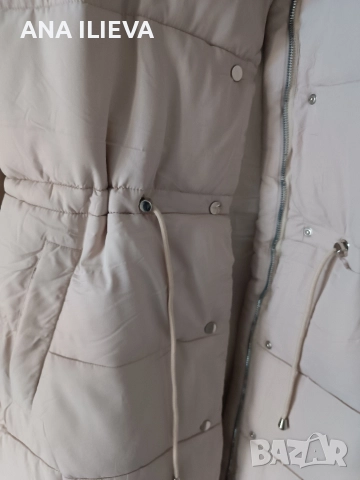 зимно дамско дълго яке, снимка 2 - Якета - 52925962