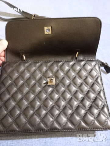 Черна дамска чанта , снимка 8 - Чанти - 52404726