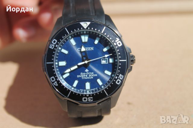 Японски часовник ''Citizen Eco-Drive'' /Divers 200 m/, снимка 2 - Мъжки - 45194907