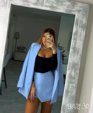 Комплект от сако и пола-панталон  , снимка 4 - Комплекти - 50452295