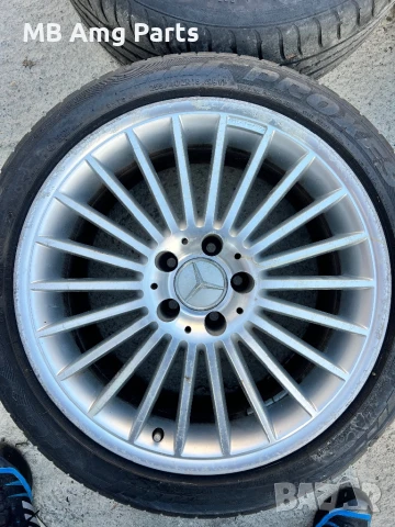 Мерцедес R230 18 AMG спорт пакет , снимка 7 - Гуми и джанти - 50847736