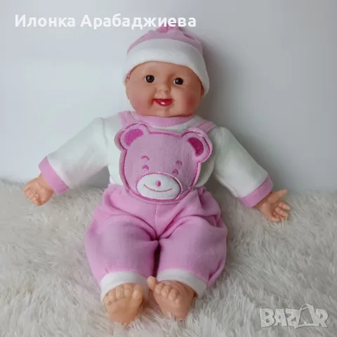 Музикална кукла, Laughing Baby Doll, снимка 2 - Кукли - 48420286