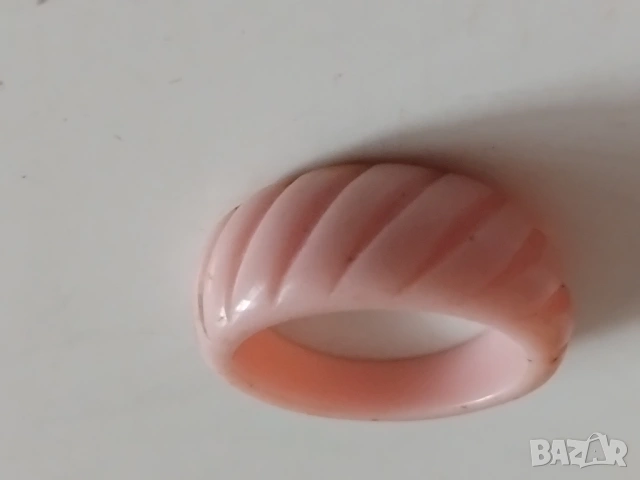 Дамски розов пръстен