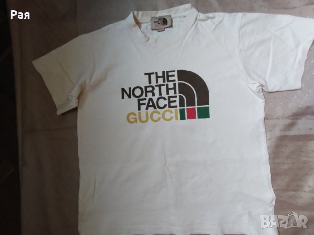Мъжка тениска The North Face X Gucci, снимка 2 - Тениски - 46364998