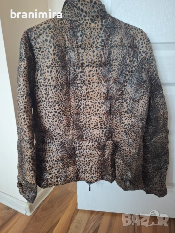 Дамско тигрово яке  с гъши пух , снимка 5 - Якета - 53573124