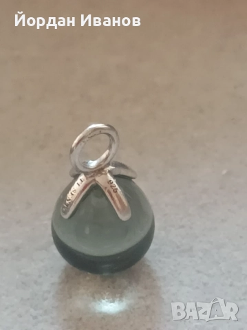 Маркова висулка с кристал"Ti sento", снимка 2 - Колиета, медальони, синджири - 52810109