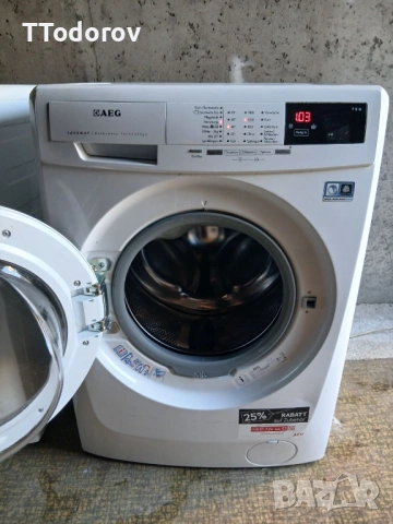 Пералня AEG Lavamat L68470FL , снимка 2 - Перални - 53878668