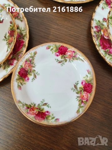 Royal Albert Троен сет за кафе, снимка 8 - Сервизи - 52165592