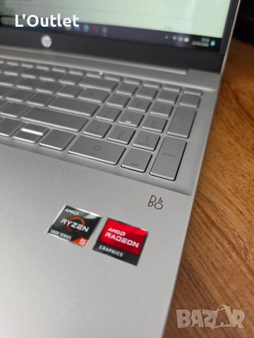 Лаптоп HP Pavillion 15, Ryzen 5500, 8GB RAM, 512GB SSD, Touchscreen, снимка 3 - Лаптопи за работа - 53955425