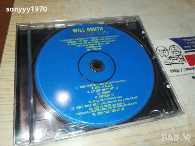 WILL SMITH CD 0905241153, снимка 2 - CD дискове - 45650006