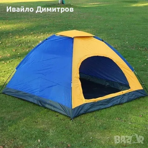 Къмпинг палатка с комарник 3х3м, снимка 2 - Палатки - 49633278