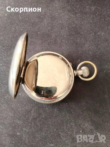 Швейцарски джобен часовник 1925г. - ПЕРФЕКТЕН - ПРОМОЦИЯ, снимка 8 - Джобни - 50421505