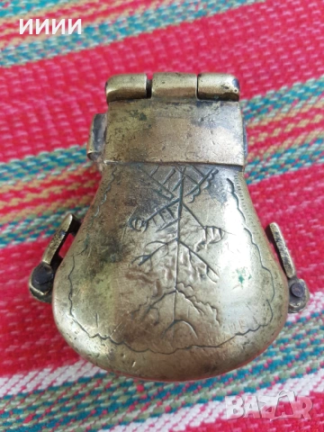 Фишеклък кутийка за евзи 3, снимка 2 - Антикварни и старинни предмети - 53661032