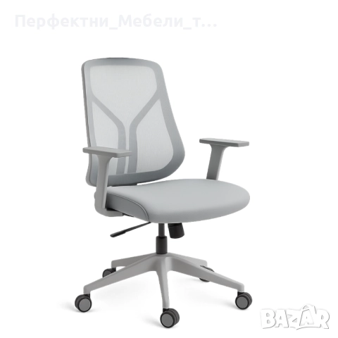 Изцяло червен работен офис стол,ергономичен стол за компютър,оперативен офис стол в червено, снимка 5 - Столове за офис - 52565037