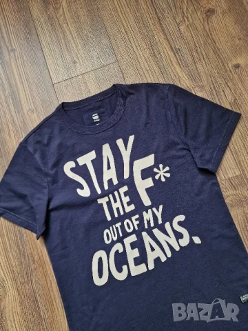 Страхотна мъжка тениска G STAR RAW размер XS , снимка 3 - Тениски - 50693185