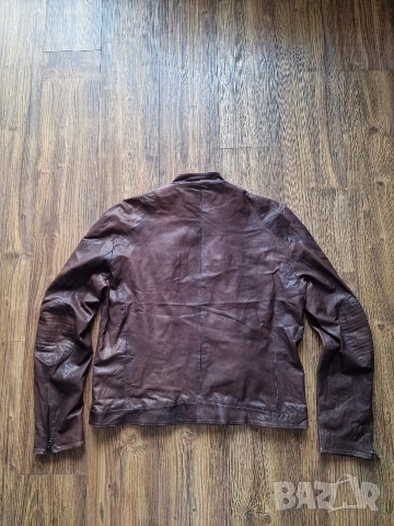 Страхотно мъжко кожено яке BLUPEL , естествена кожа, размер 2XL, снимка 9 - Якета - 52844423