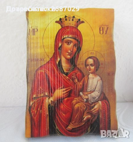  икона, св Кристофър, Св.Богородица, Св. Мина, Свети Георги - интарзия, Свети Никола с обков, икони